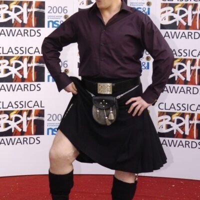 Black Tartan Kilt