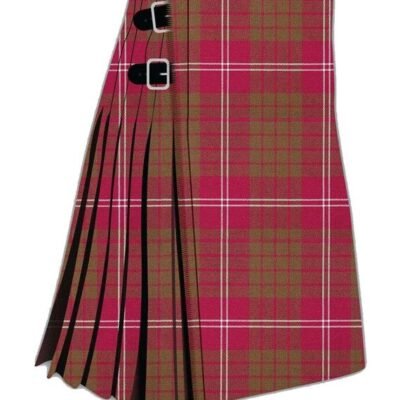 Clan Crawford Weathered Tartan Kilt