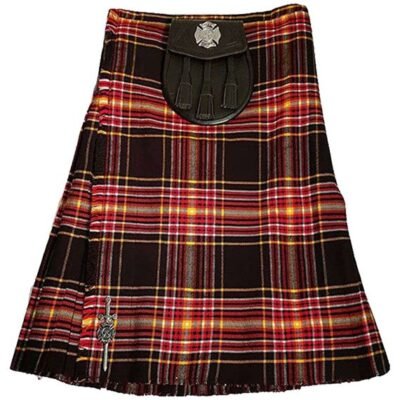 Clan Firefighter Premium Tartan Kilt For Men