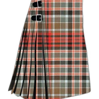 Clan Gordon Red Weathered Tartan Kilt