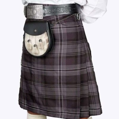 Clan Hamilton Grey Tartan Kilt