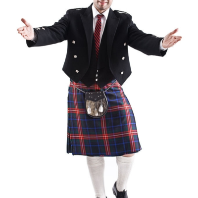 Deluxe Braveheart Prince Charlie Tartan Kilt Outfit