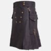 Black Deluxe Utility Kilt3