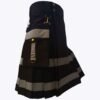 Black Style Utility Kilt For Men