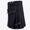 Black Working Kilt For Men