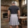 Black and Grey Hybrid Cotton Kilts