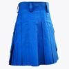 Deluxe Blue Utility Kilt For Man