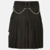 Famous Cargo Utility Kilt With Golden Chains3