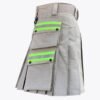 Gray Firefighter Utility Kilt For Men