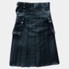 Black Utility Fashion Kilt