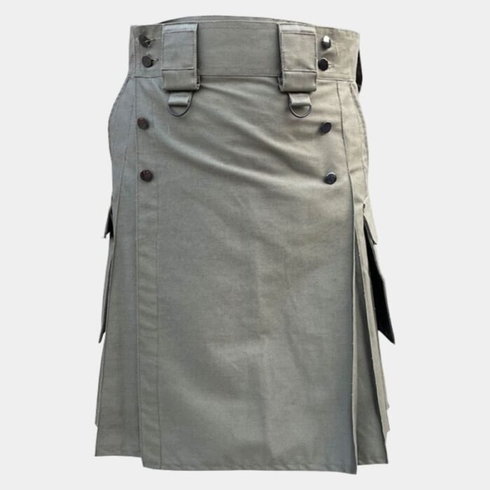 Olive Green Utility Kilt